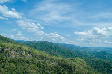 lansscape forest in thailand