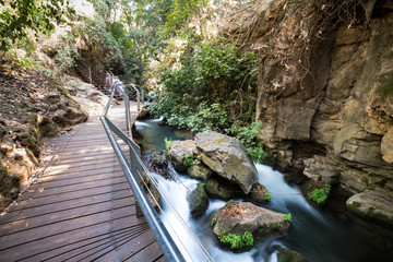 Visiting Banias Nature Reserve in Northern Israel