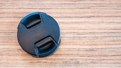 Lens cap for camera.