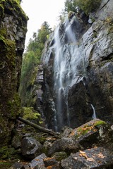 Rainbow Falls, Adirondack State Park, NY.