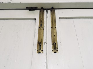 brass door holder