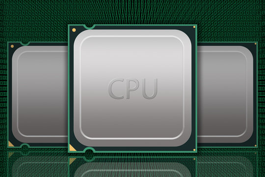 Multiple Generic CPU Chips Data - Labeled