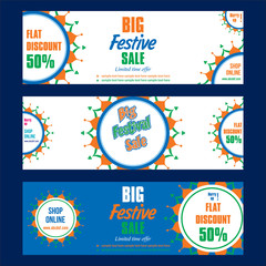 republic day sale banner design