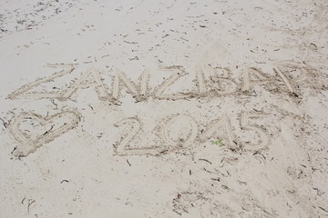 Zanzibar sand
