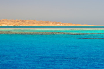 Beautiful lagoon of the Red Sea, Egypt