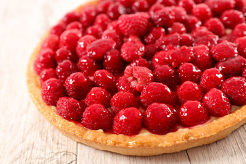 delicious raspberry tart