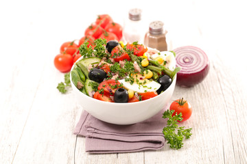 fresh mixed salad
