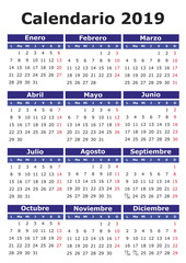Calendario 2019 Photos Royalty Free Images Graphics Vectors