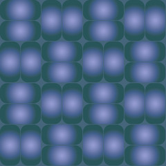 molecules of granules of dark blue shades