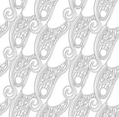 Abstract seamless ethnic pattern