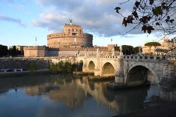beautiful Rome at Christmas time