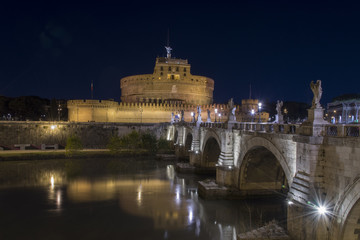 beautiful Rome at Christmas time