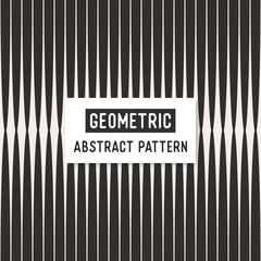 Abstract black and white seamless pattern.