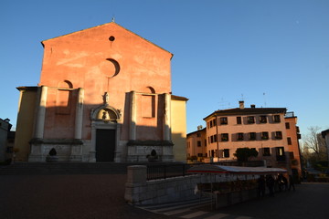 Pordenone - Facciata incompiuta del Duomo di San Marco
