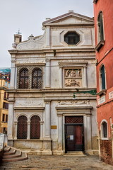 Fototapeta na wymiar Venedig, Scuola di San Giorgio degli Schiavoni