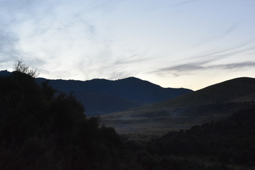 Dawn over Poronui Station, New Zealand