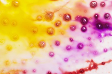 colorful abstract background with paints