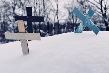 冬の十字架