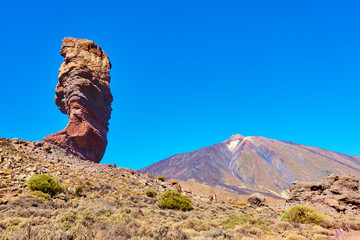 The Teide and The Cinchado rock