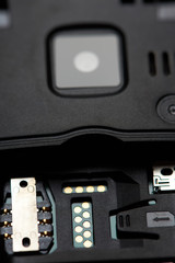 Empty sim card slot