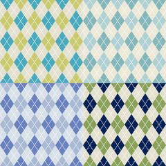 seamless argyle pattern