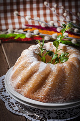 Traditional easter cake.