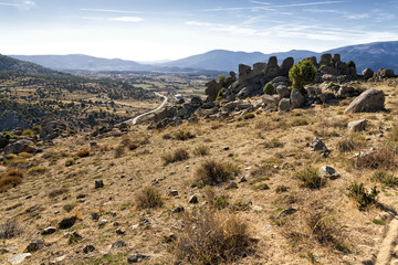 Sierra de Gredos desde las Chorreras. Avila.