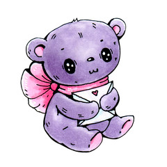 Cartoon bear