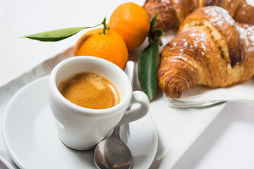Cup of Italian Espresso coffee