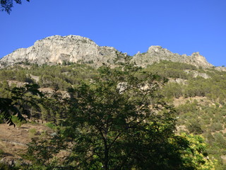 Castillo de Cazorla, pueblo bonito de Jaén, en la comunidad autónoma de Andalucía, España.