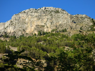 Castillo de Cazorla, pueblo bonito de Jaén, en la comunidad autónoma de Andalucía, España.