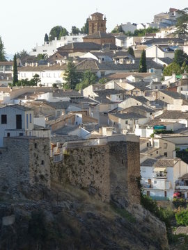 Castillo de Cazorla, pueblo bonito de Jaén, en la comunidad autónoma de Andalucía, España.