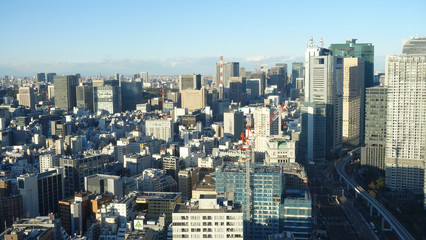 Fototapeta premium Landscape of Tokyo City Japan