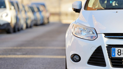 White car. © Tomasz Warszewski