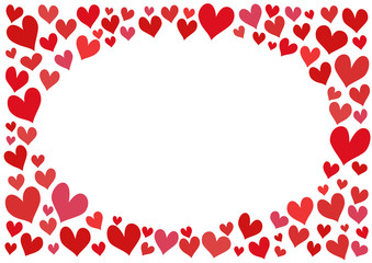 ハート　フレーム