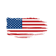 USA Flag isolated