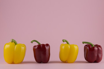 peperoni rossi e gialli