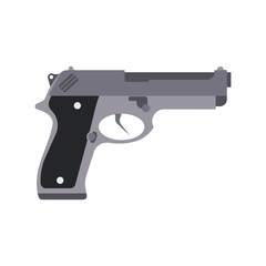 Gun vector pistol illustration icon