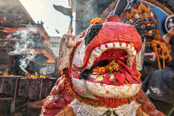 Kala Bhairava Temple, Kathmandu, Nepal