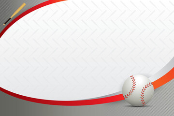 Baseball design background. Vector illustration