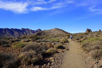 Fototapeta premium el teide montana guajara teneryfa ocean 