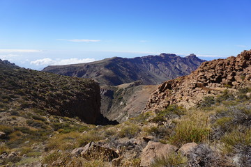 el teide montana guajara teneryfa ocean 