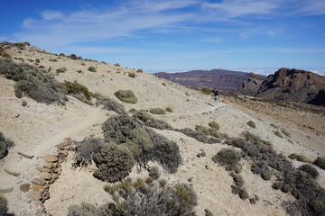 el teide montana guajara teneryfa ocean 