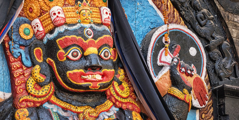 Kala Bhairava Temple, Kathmandu, Nepal