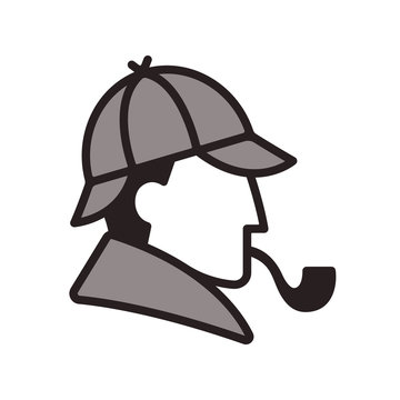 Sherlock Holmes profile logo