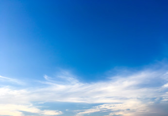 Obraz premium clouds in the blue sky background.