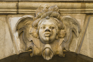 Mascarons de la place de la Bourse de Bordeaux