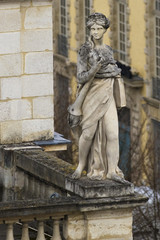 Obraz premium Vue aérienne du grand Théâtre de Bordeaux