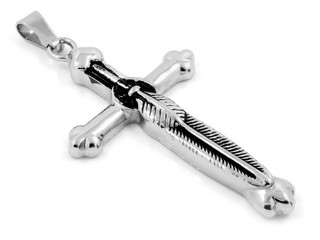 Pendant Jewelry - Cross - Stainless Steel