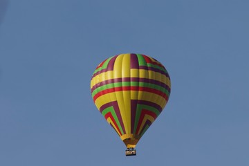 Santa Rosa, California is the largest city in California's Redwood Empire, Wine Country and the North Bay - air balloon.